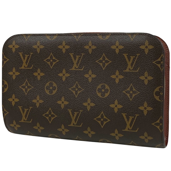 Louis Vuitton Shoulder bag Monogram business Bag Orsay clutch Brown - Picture 1 of 6